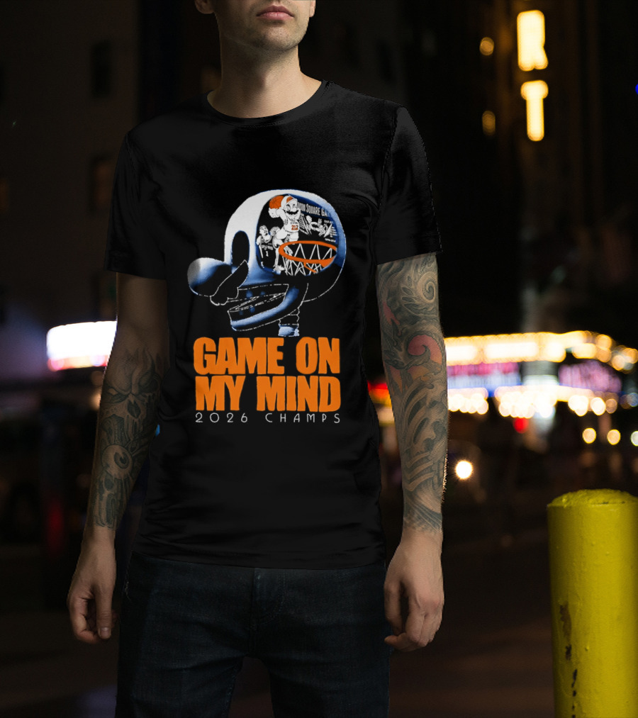 NY Knicks Mario Game On My Mind 2026 Champs T-Shirt