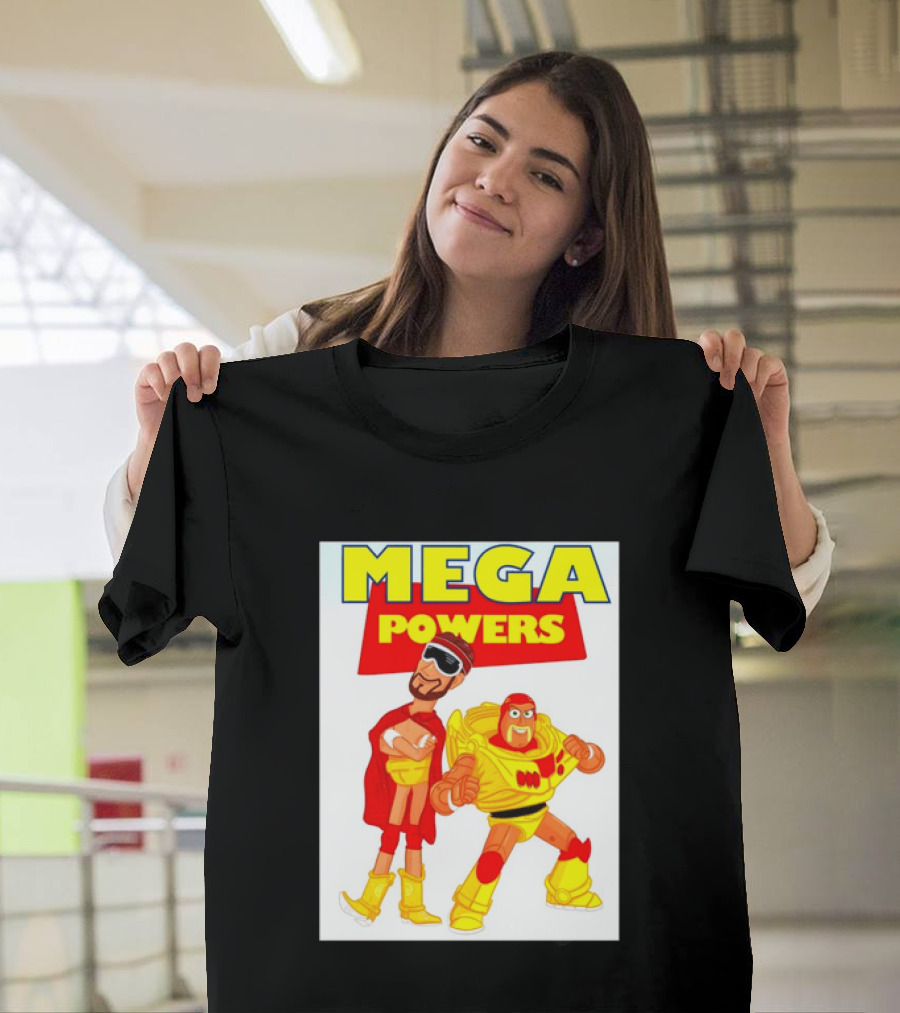 Randy Macho Man Savage Buzz Lightyear Hulk Hogan Toy Story WWE Mega Powers T-Shirt