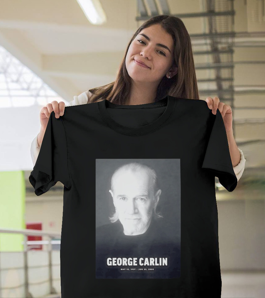George Carlin May 12 1937 Jun 22 2008 T-Shirt