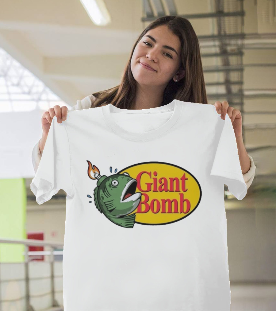 Giant Bomb Fish With Explosive Head T-Shirt
