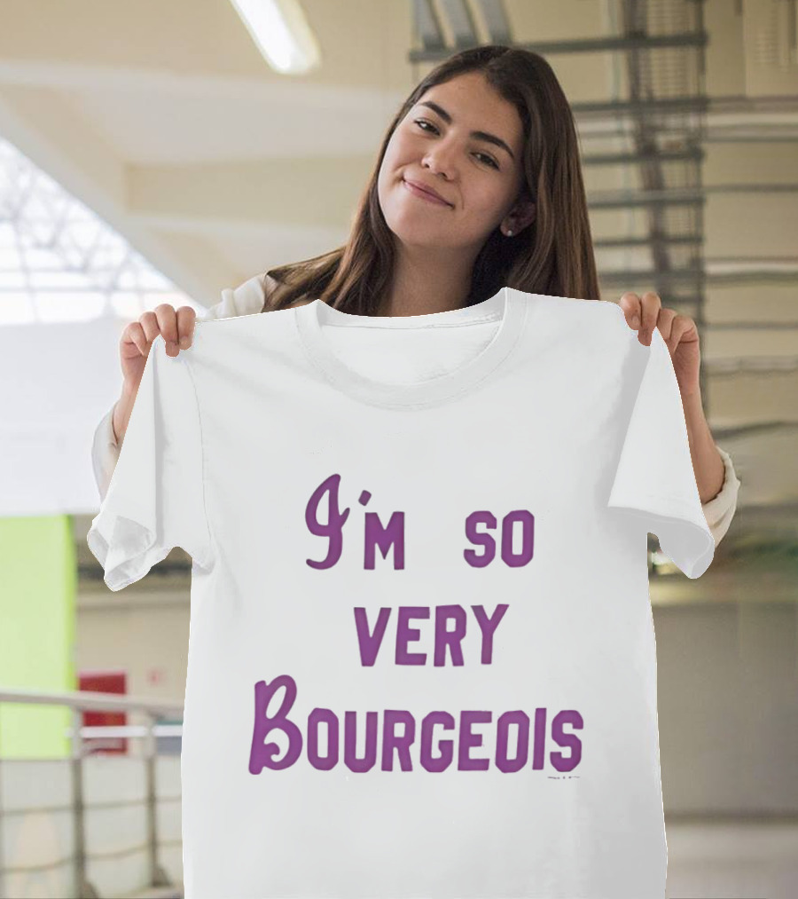 I'm So Very Bourgeois Bold Purple T-Shirt