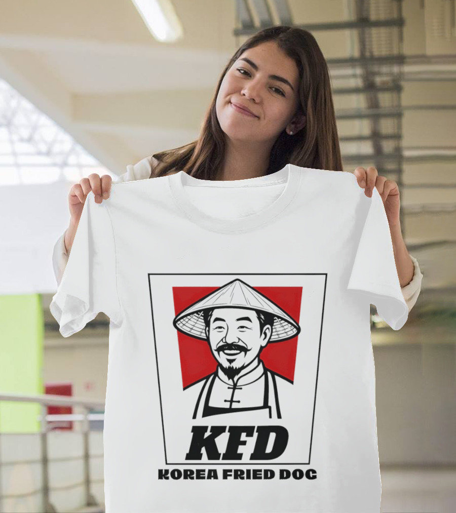 KFD Korea Fried Dog Asian T-Shirt