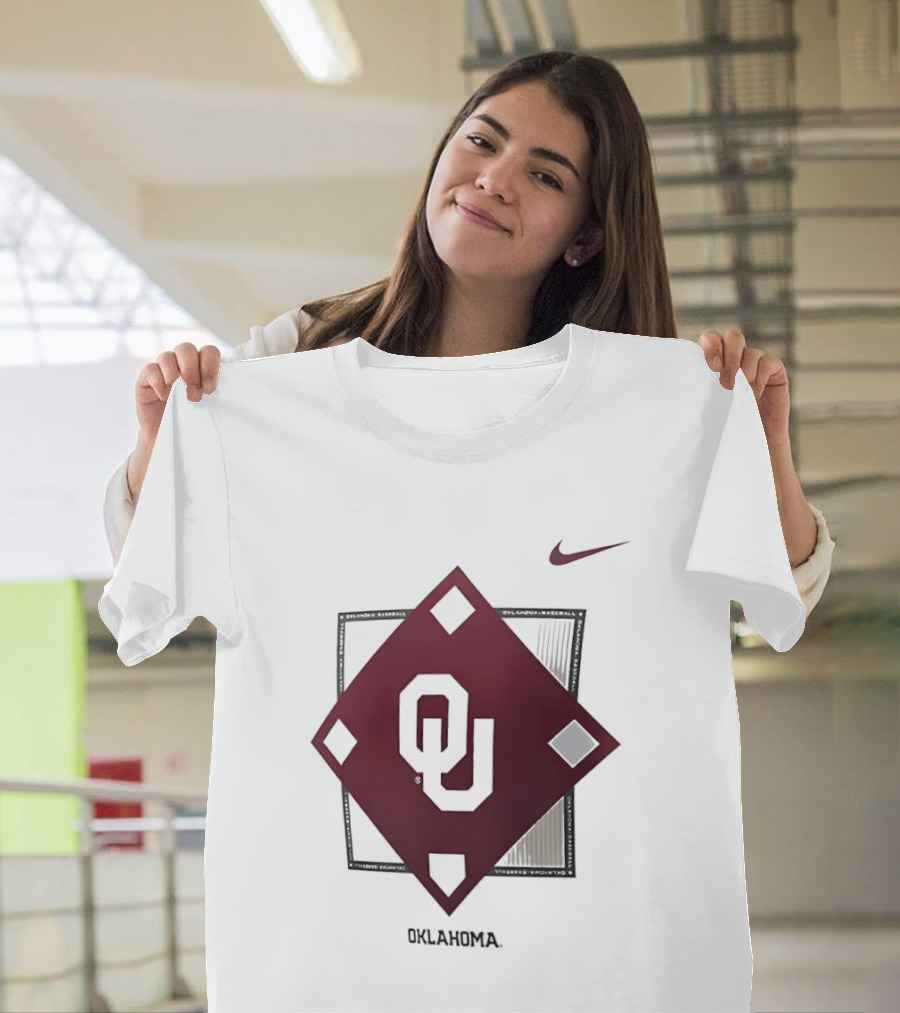 Nike Oklahoma Sooners OU Baseball Diamond T-Shirt