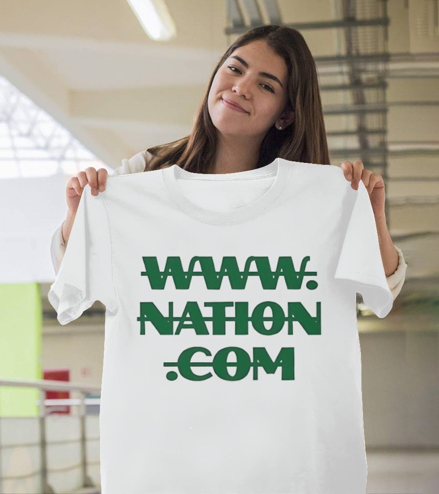 WWW Nation Com Internet Iconic Web T-Shirt