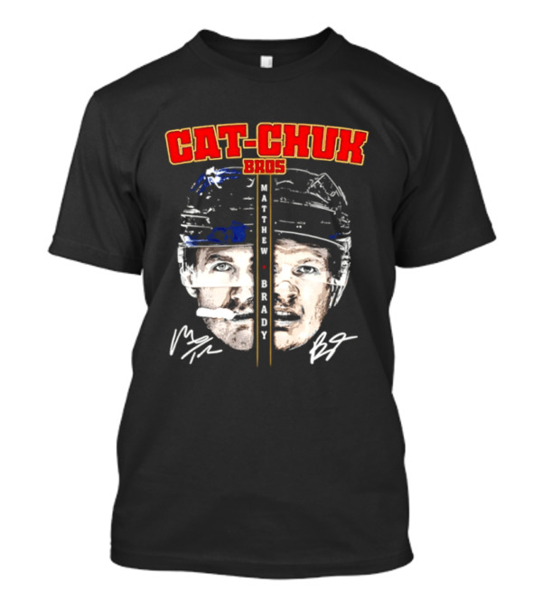 Florida Cat Chuk Bros Matthew Brady Tkachuk Signatures T-Shirt