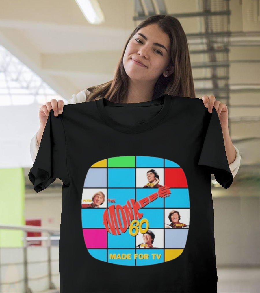 The Monkees 60s TV Show Peter Davy Micky Mike T-Shirt
