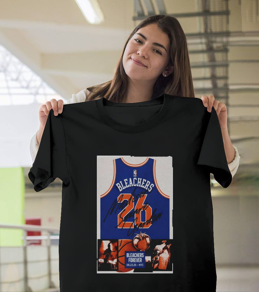 Bleachers Forever 26 Madison Square Garden NYC 06.23.26 NBA T-Shirt