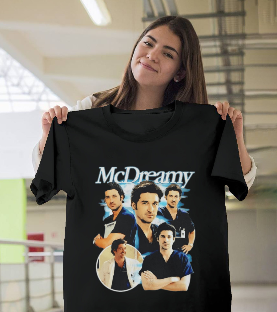 McDreamy Patrick Dempsey Doctor Characters Compilation T-Shirt