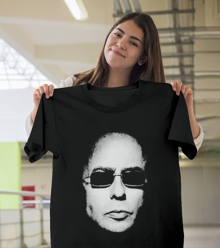 Indio Solari Redonditos De Ricota Bald Sunglasses Face T-Shirt