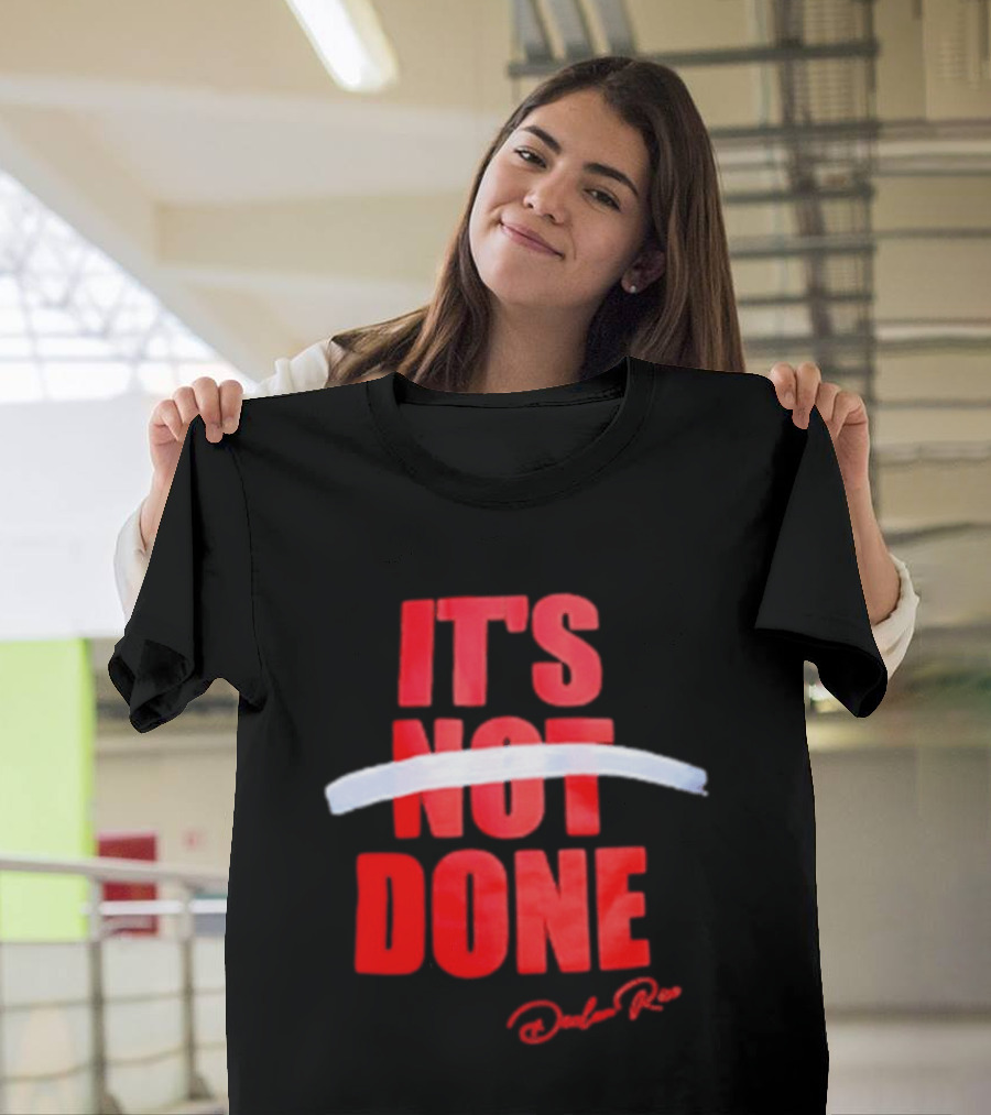 Declan Rice Arsenal FC Premier League Its Not Done T-Shirt