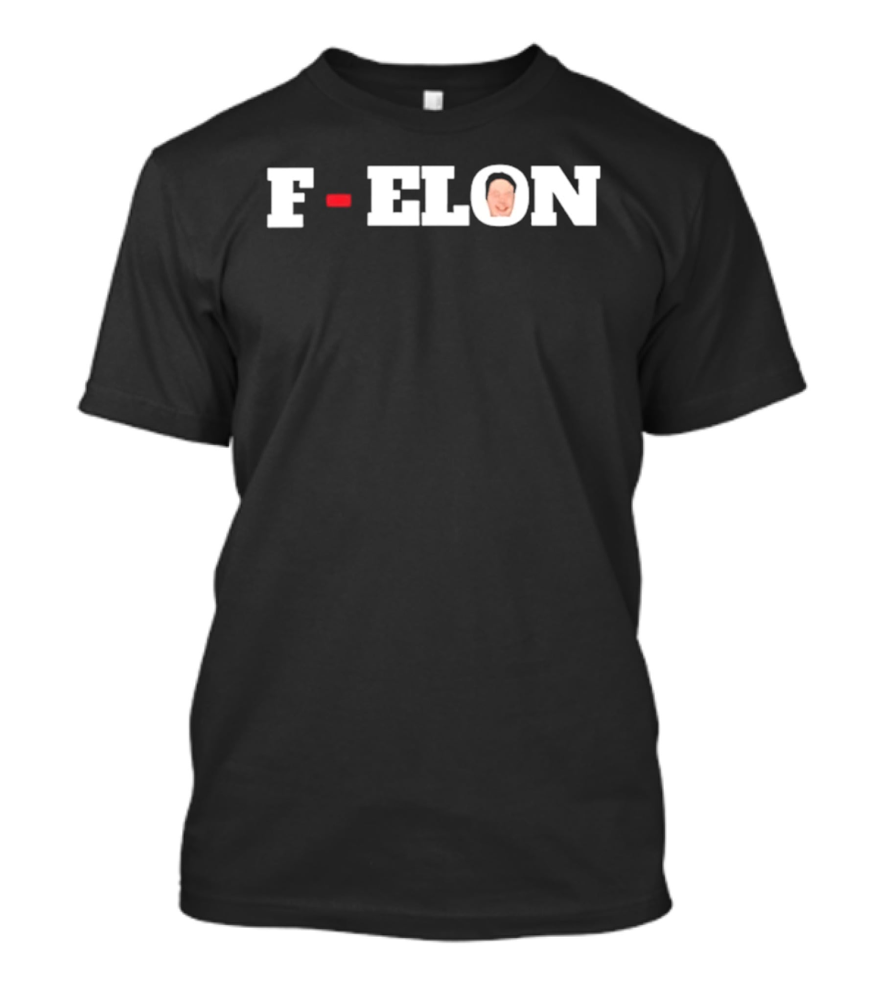 F ELON Elon Musk Face T-Shirt