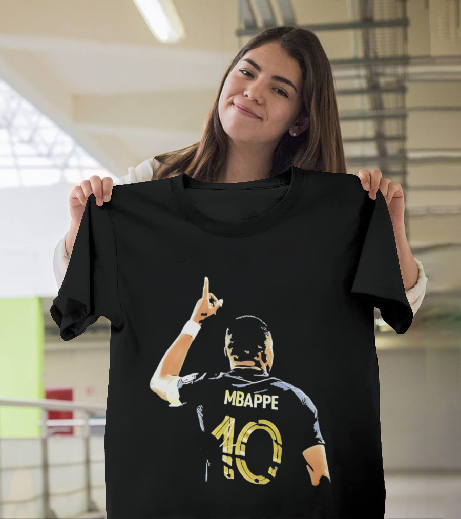 Kylian Mbappe France Number 10 MBAPPE Soccer Football Fan Gear T-Shirt