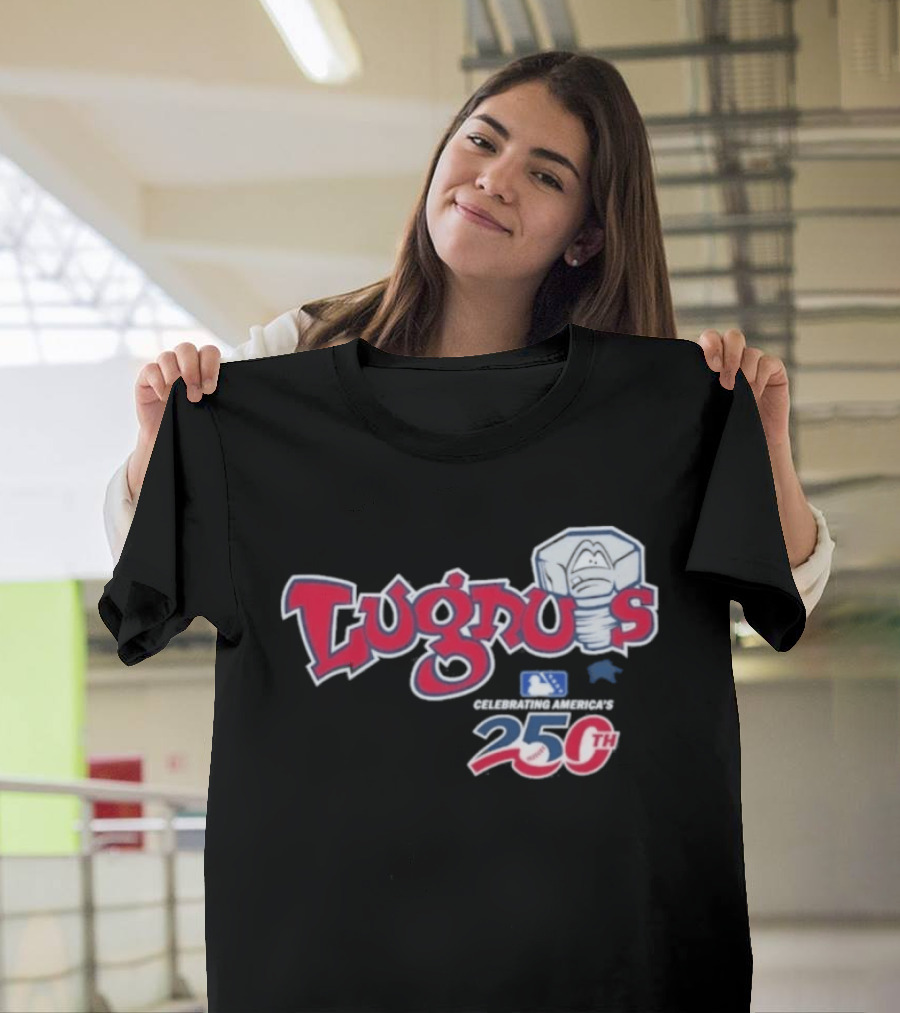 Lansing Lugnuts MiLB Baseball America's 250th Anniversary Celebration T-Shirt