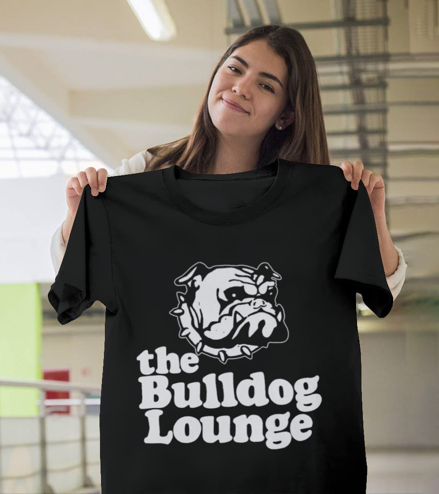 The Bulldog Lounge Dog Lover Bar Pub T-Shirt