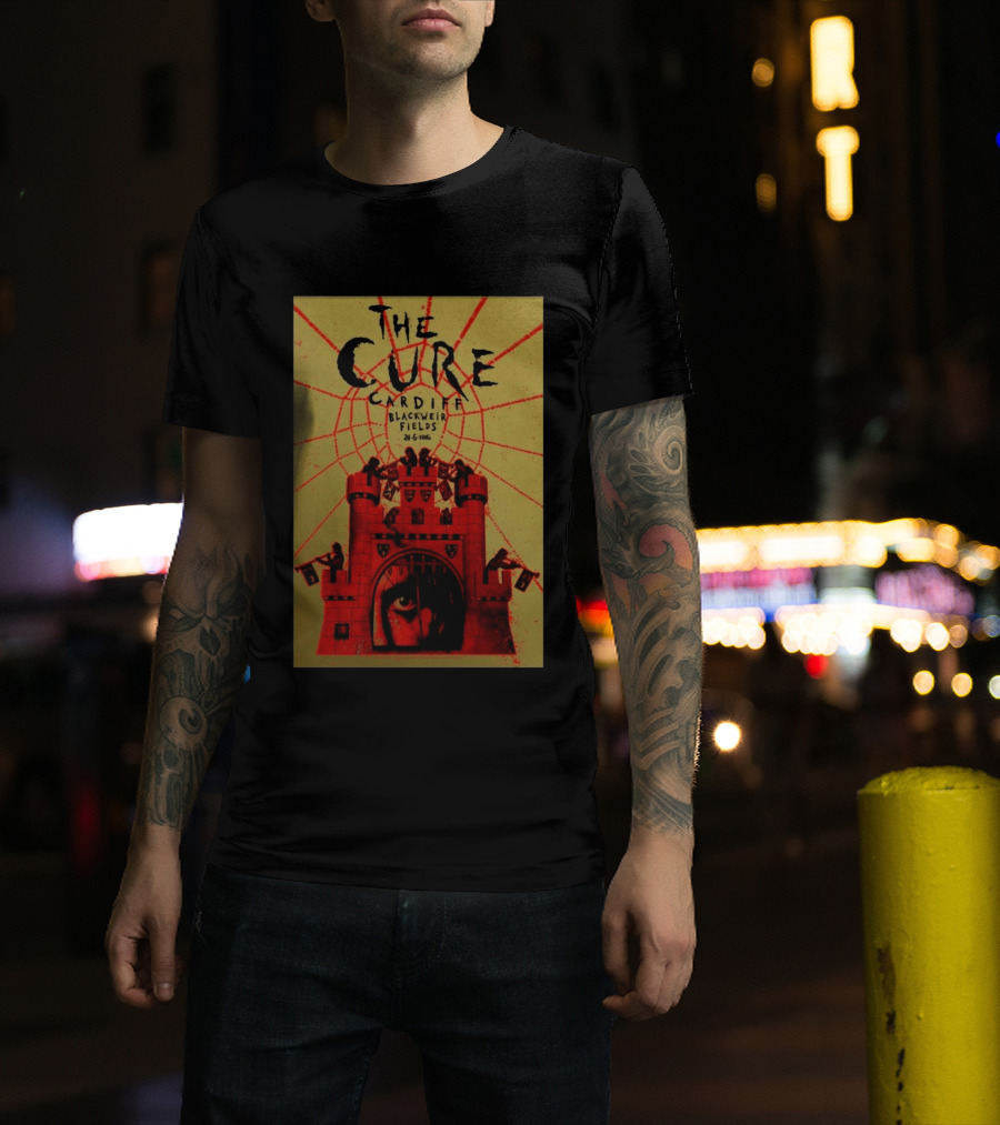 The Cure Cardiff Blackweir Fields 24 6 2026 T-Shirt