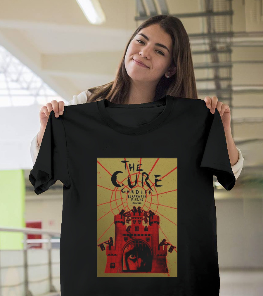 The Cure Cardiff Blackweir Fields 24 6 2026 T-Shirt