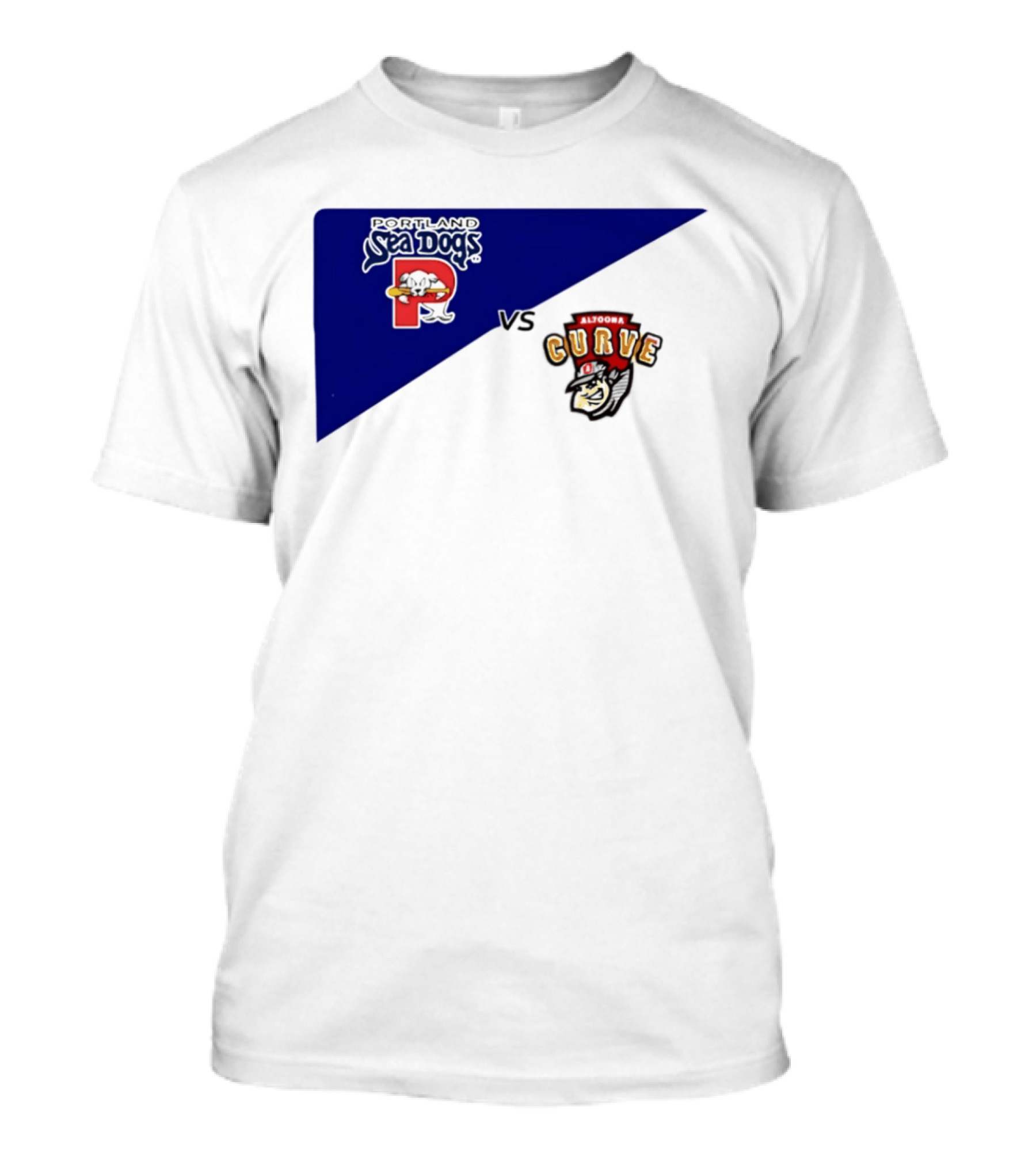 Portland Sea Dogs Altoona Curve Baseball Matchup 2026 T-Shirt