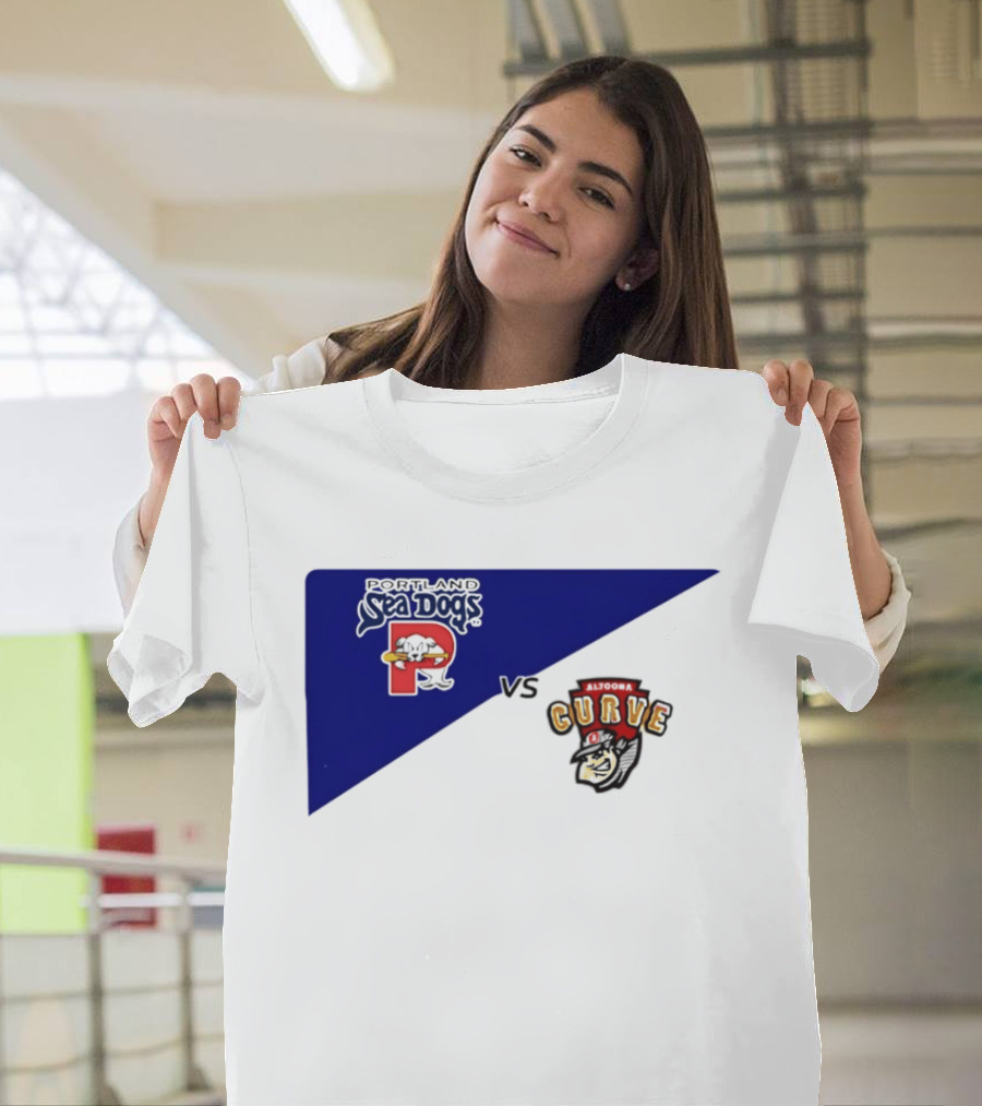 Portland Sea Dogs Altoona Curve Baseball Matchup 2026 T-Shirt