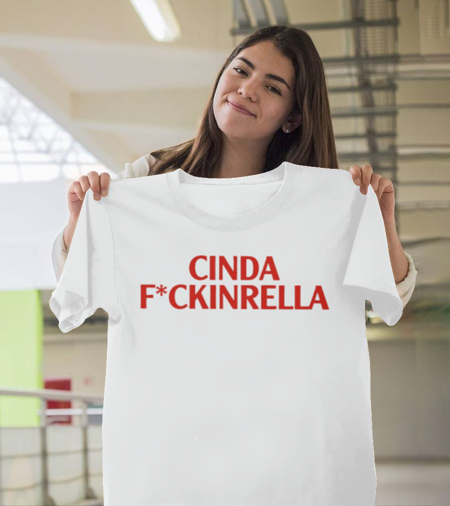 Cinda F*ckinrella Bold Red T-Shirt