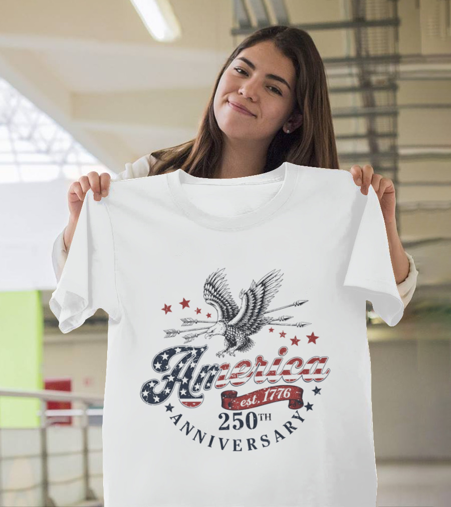 Eagle America 250th Anniversary Est 1776 T-Shirt