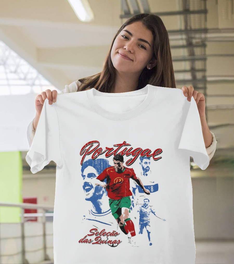 Portugal Selecao Das Quinas Cristiano Ronaldo 17 T-Shirt