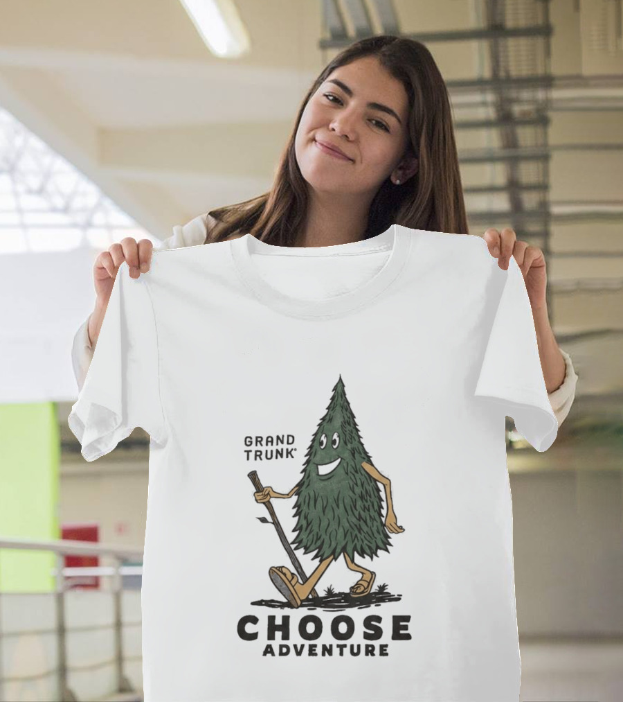 Grand Trunk Choose Adventure Walking Tree T-Shirt