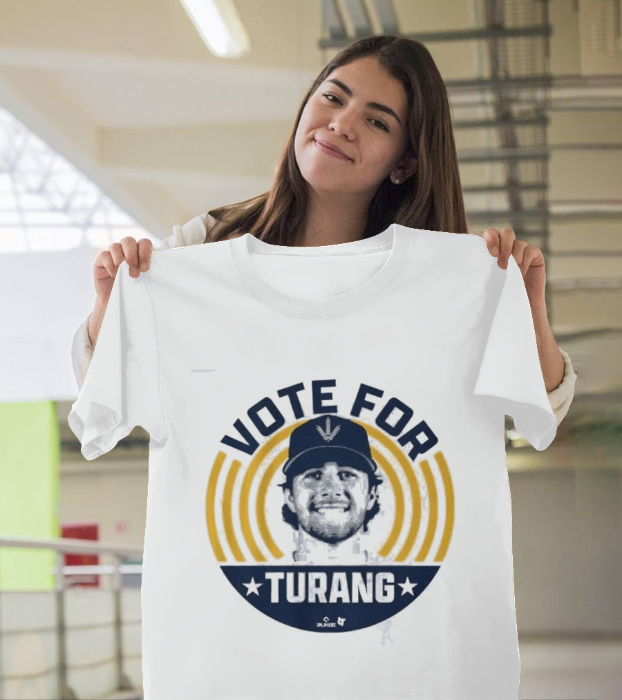 Vote For Turang Baseball Player T-Shirt