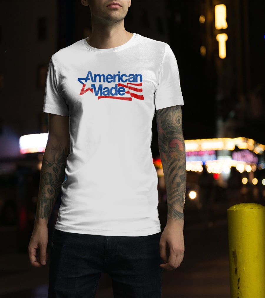 American Made Star And Stripes Flag T-Shirt