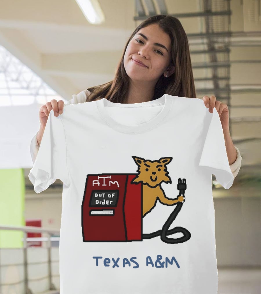 Kentucky Wildcats Vs Texas A&M Basketball SEC 2026 ATM Out Of Order T-Shirt