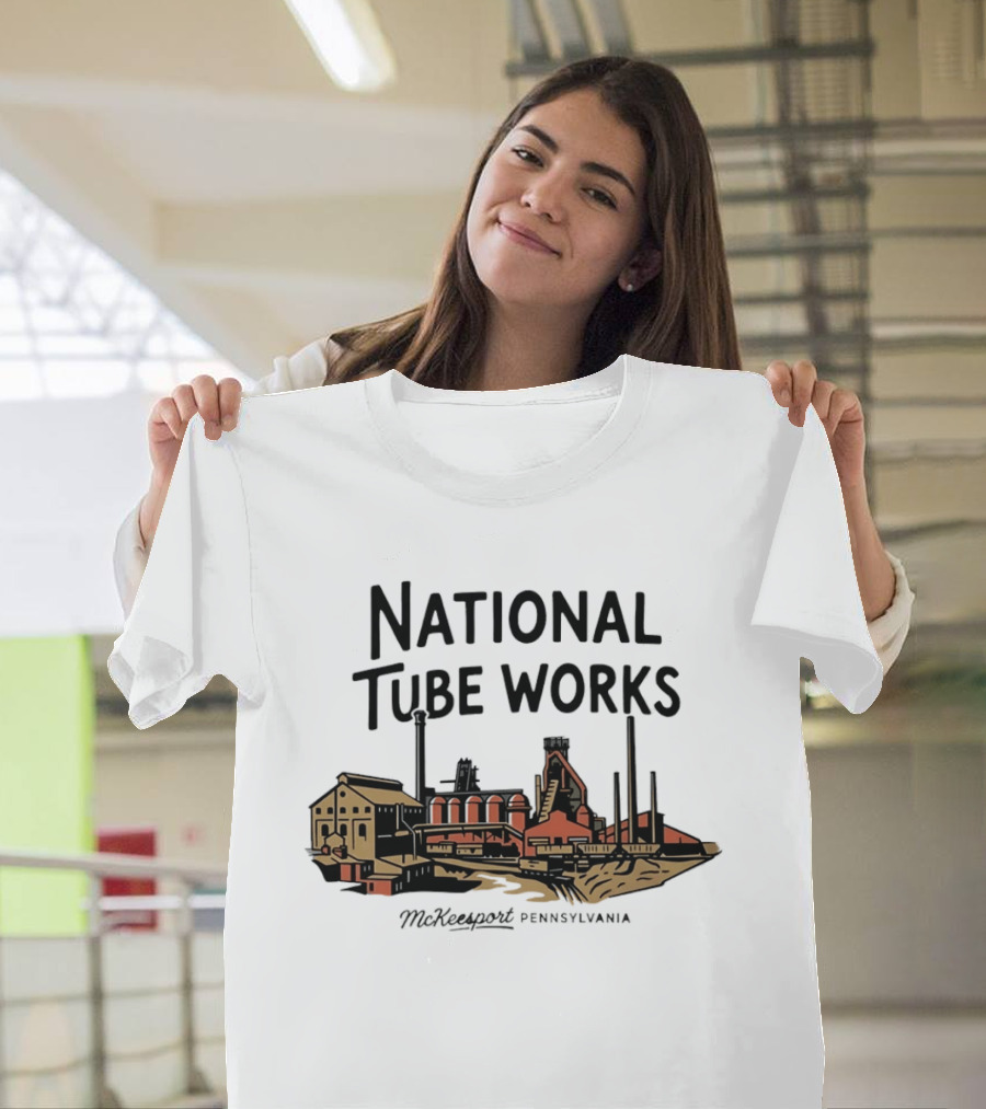 National Tube Works McKeesport Pennsylvania Industrial Heritage T-Shirt