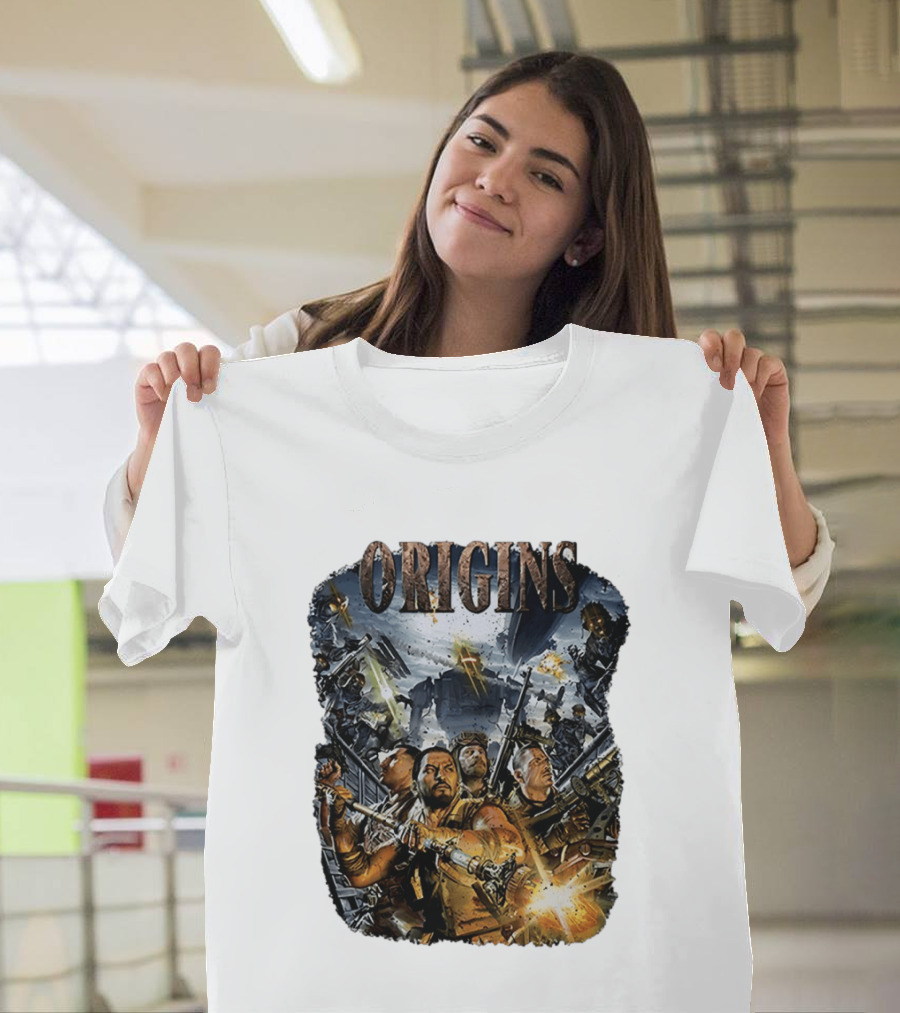 Origins Call Of Duty Zombies Tank Dempsey Nikolai Belinski Takeo Masaki Edward Battle Scene T-Shirt