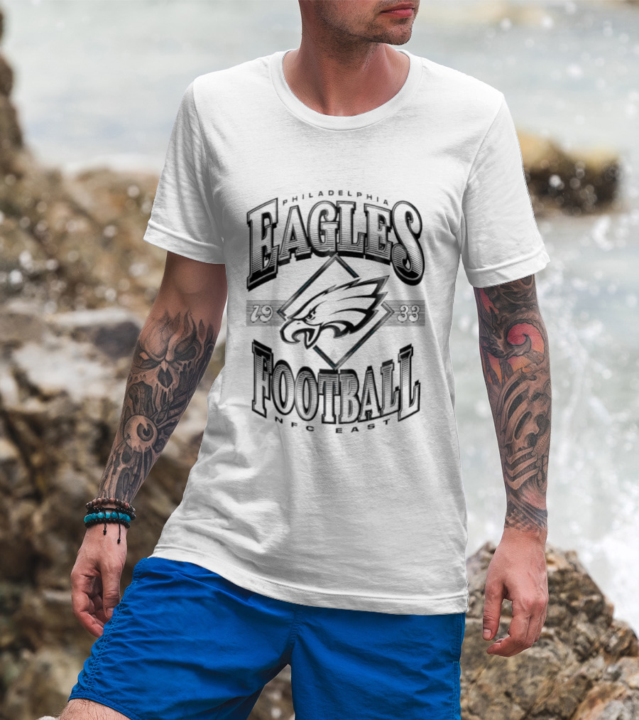 Philadelphia Eagles 79 33 Football NFC East T-Shirt