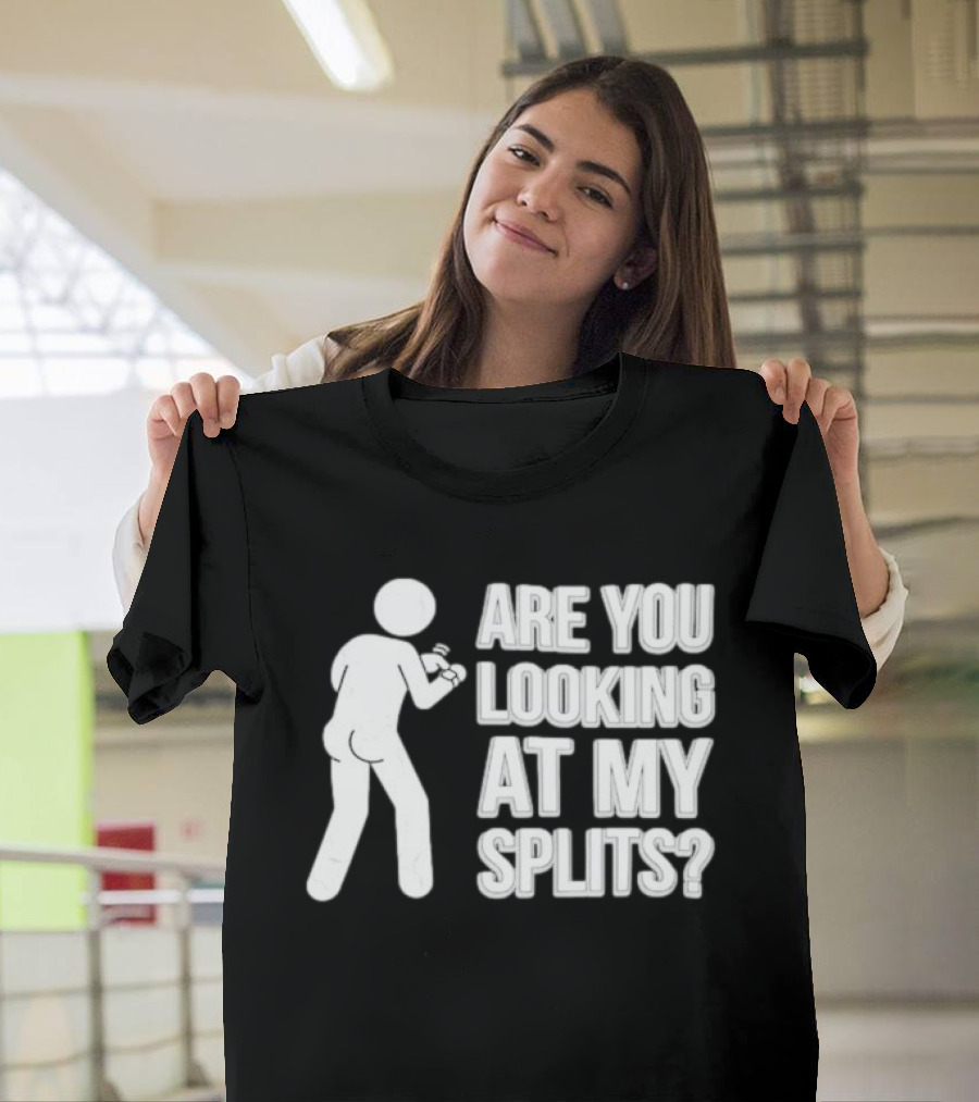 Running Marathon Are You Looking At My Splits T-Shirt
