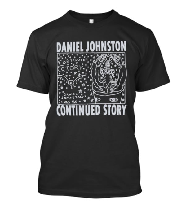 Daniel Johnston Continued Story December 1985 Starry T-Shirt
