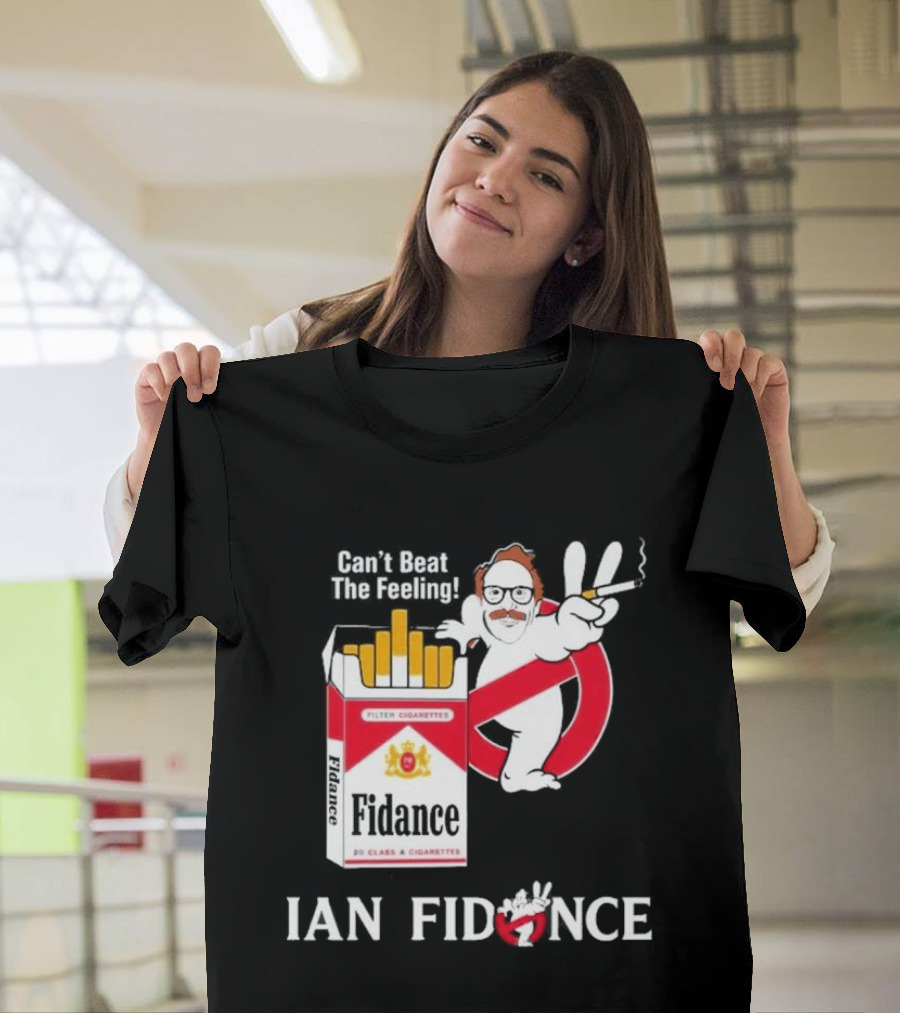 Ian Fidance Can't Beat The Feeling Ghostbusters Marlboro Cigarette T-Shirt