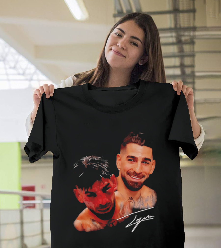Ilia Topuria UFC Smiley Face And Bleeding Face Signature T-Shirt