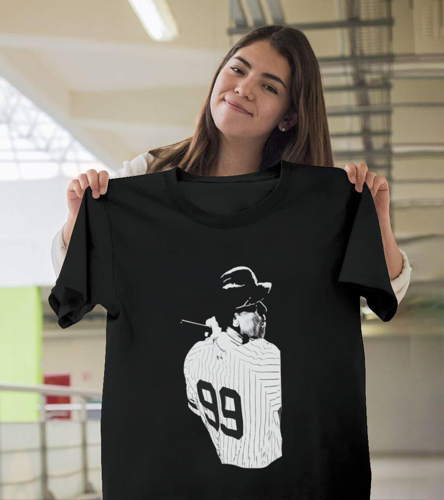 New York Yankees Aaron Judge 99 Pinstripes T-Shirt