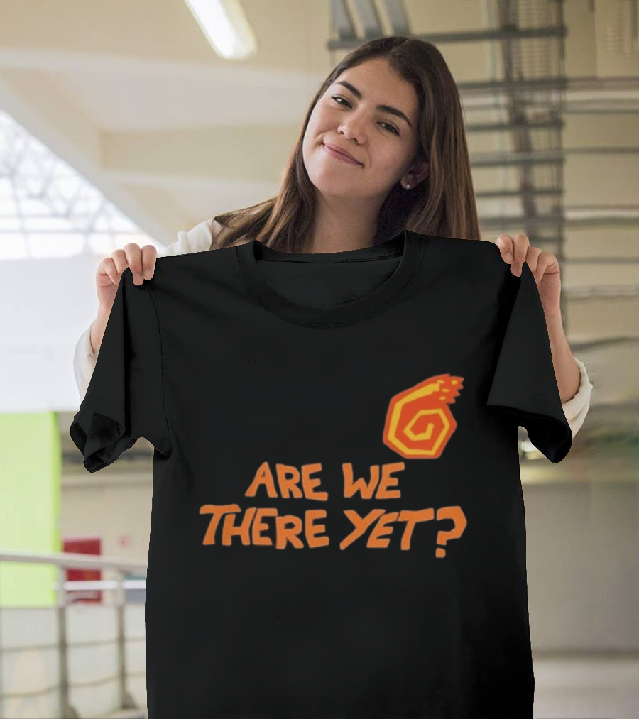 James Marriott Are We There Yet Orange Spiral T-Shirt