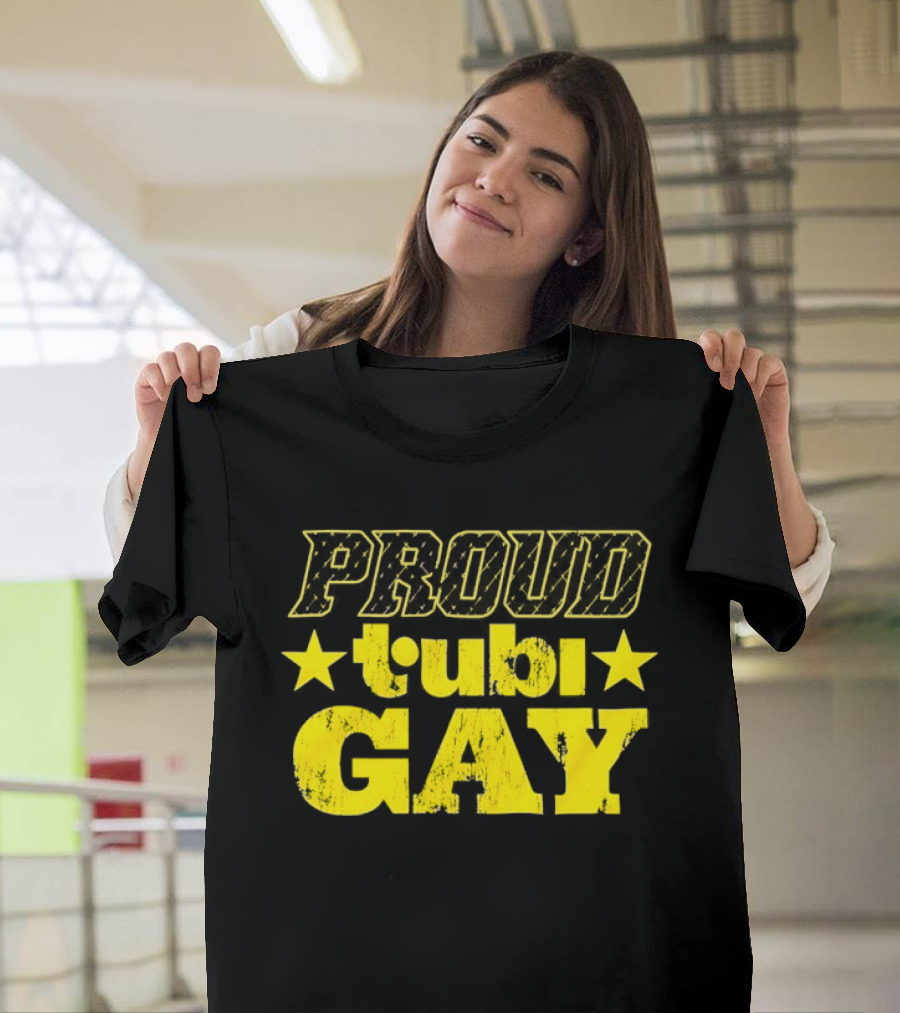 Proud Tubi Gay LGBTQ Pride Streaming Movies T-Shirt