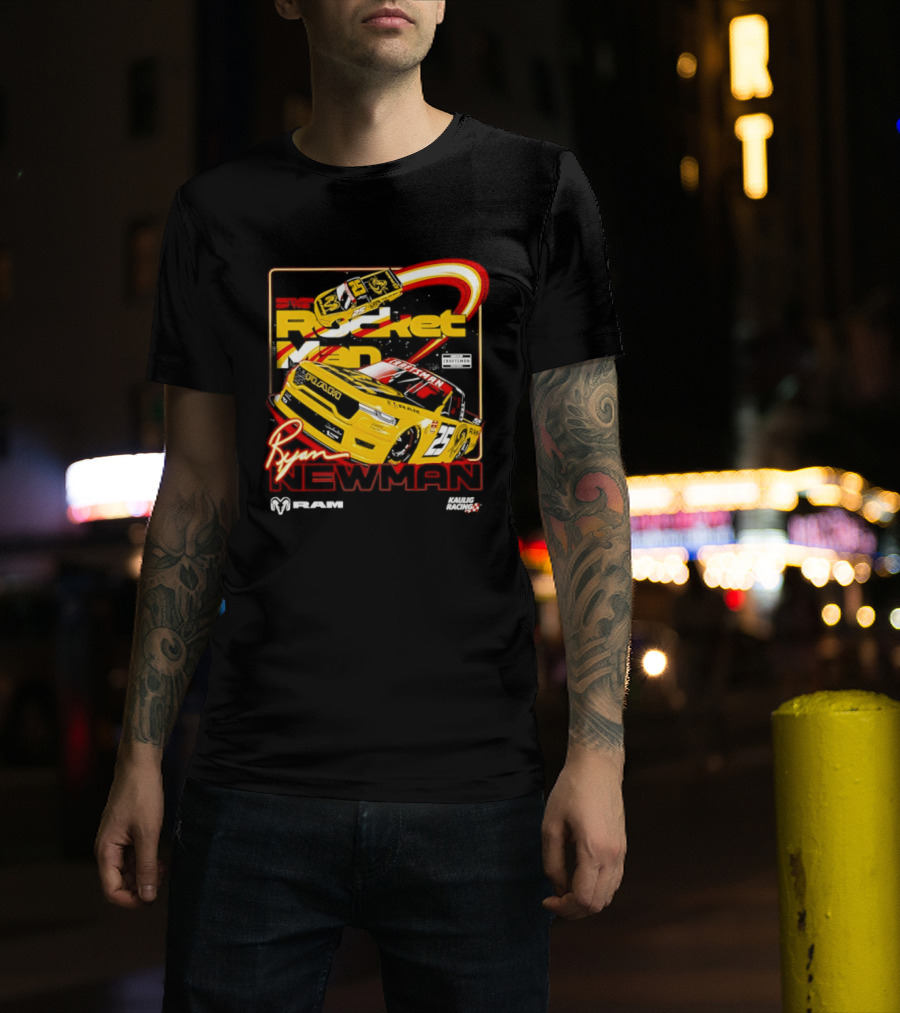 Ryan Newman Rocket Man 25 Kaulig Racing Ram NASCAR T-Shirt