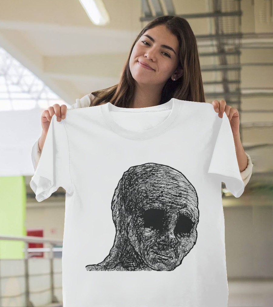 Withered Wojak Feels Doomer Meme Aesthetic T-Shirt