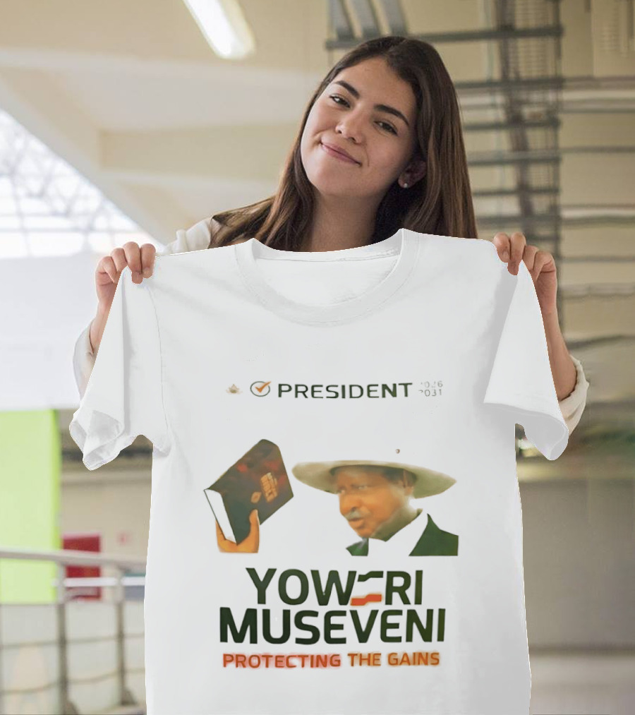 President Yoweri Museveni 2026 2031 Protecting The Gains T-Shirt
