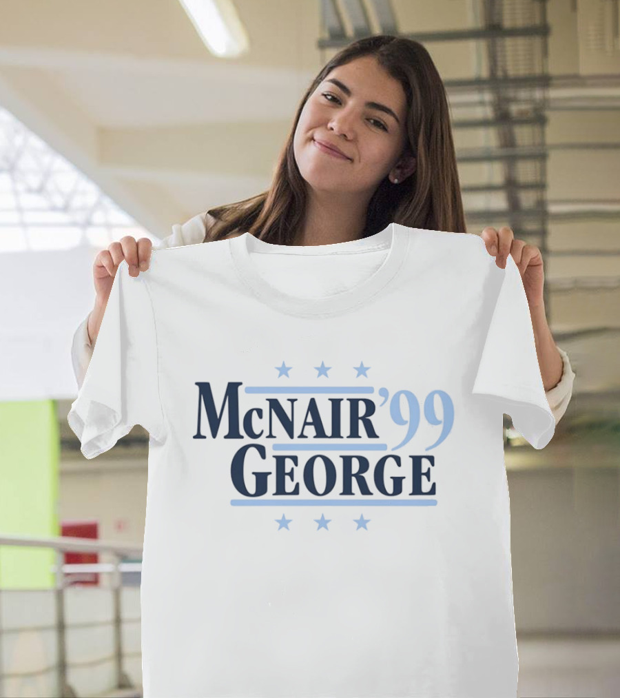 McNair George '99 Tennessee Titans Vintage Stars T-Shirt