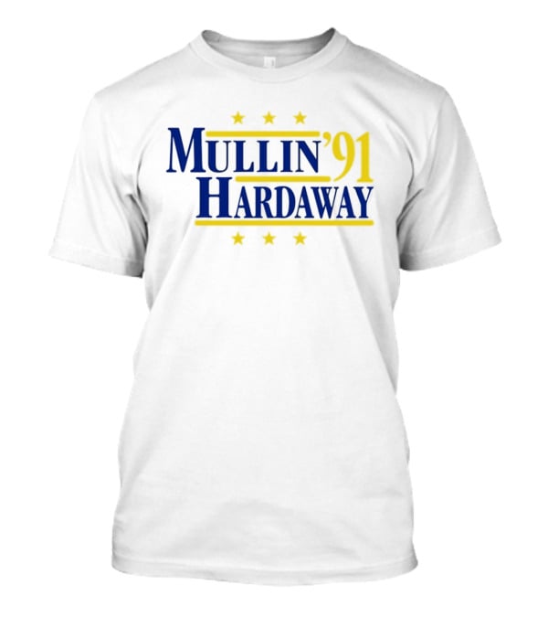 Mullin Hardaway 91 Stars Golden State Warriors T-Shirt