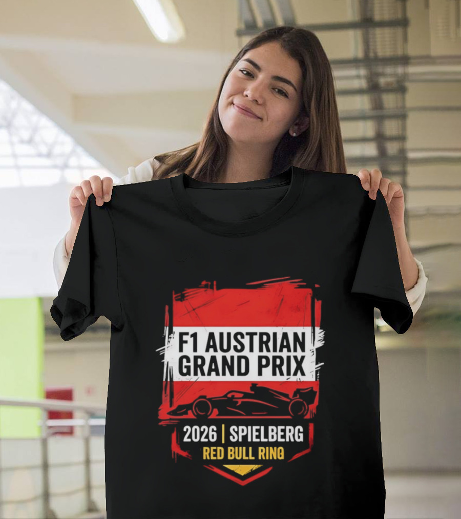 F1 Austrian Grand Prix 2026 Spielberg Red Bull Ring Racing Memorabilia T-Shirt