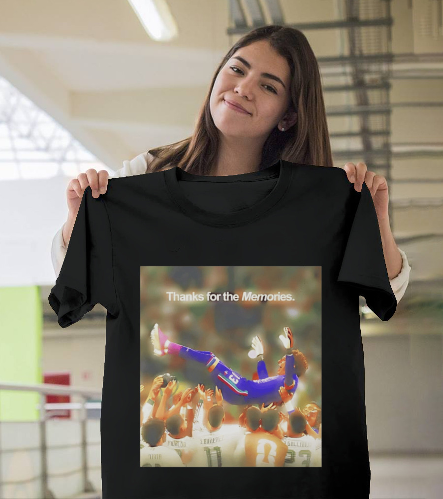 Guillermo Ochoa Thanks For The Memories Soccer Celebration T-Shirt