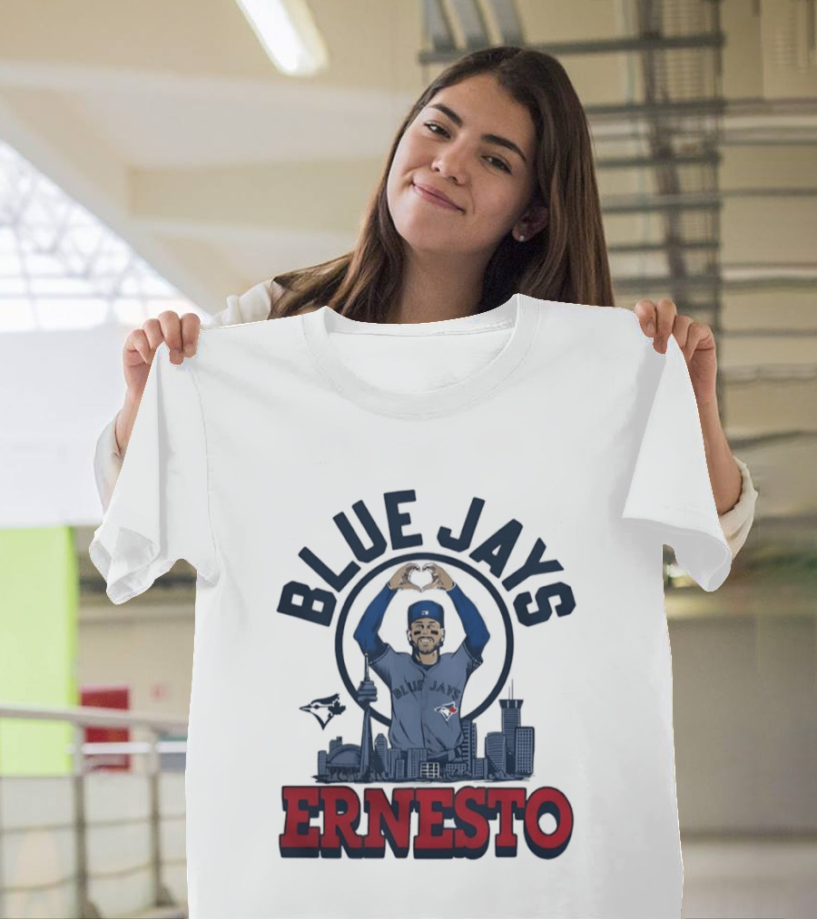 Toronto Blue Jays Skyline Ernesto Player T-Shirt