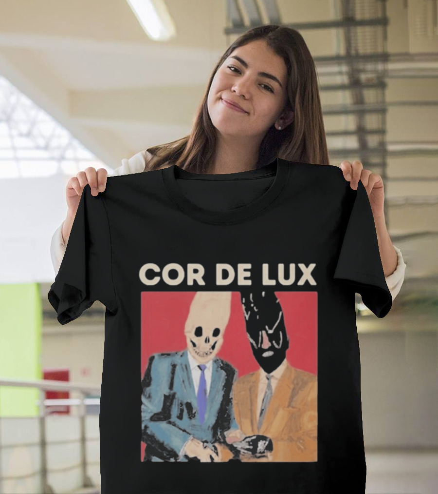 COR DE LUX Surreal Suited Figures T-Shirt