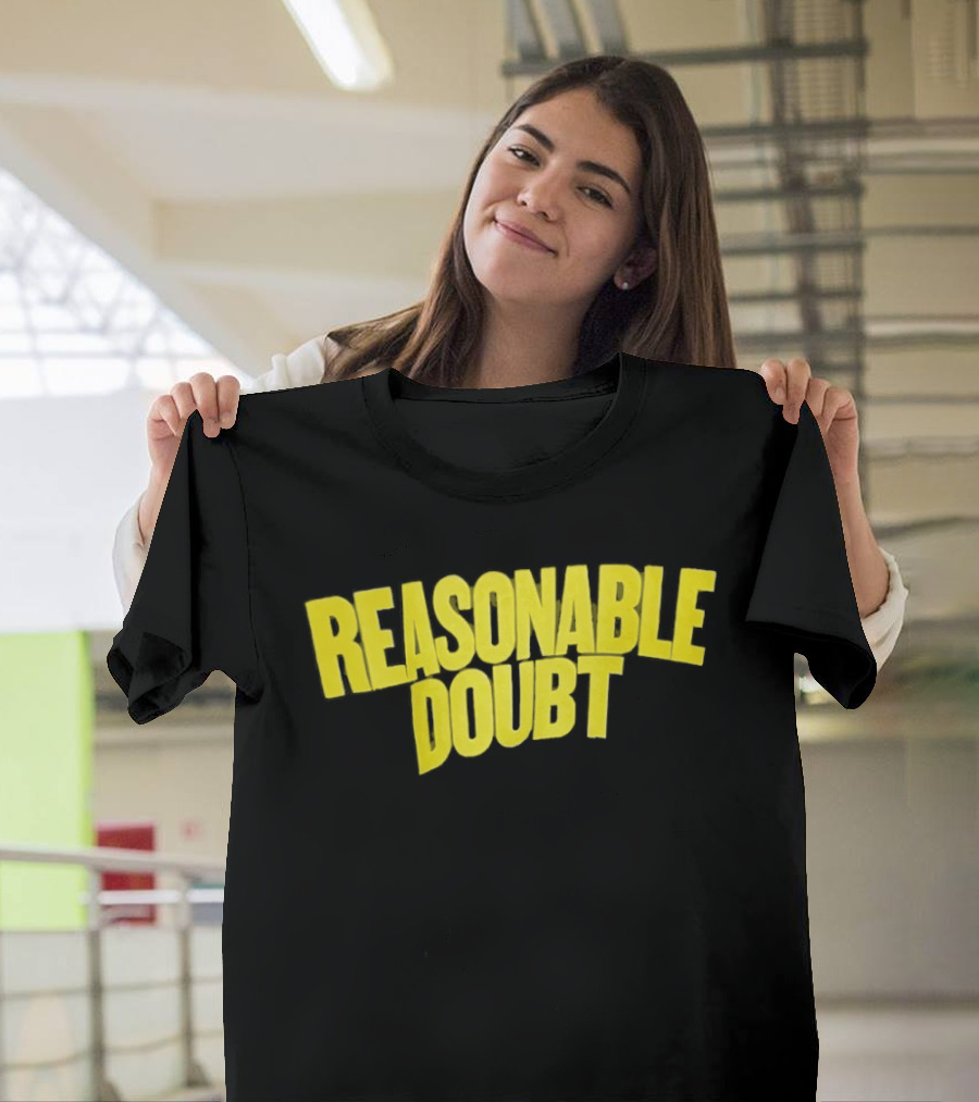 Reasonable Doubt Jay Z Hip Hop Rap Album Classic Bold Yellow T-Shirt