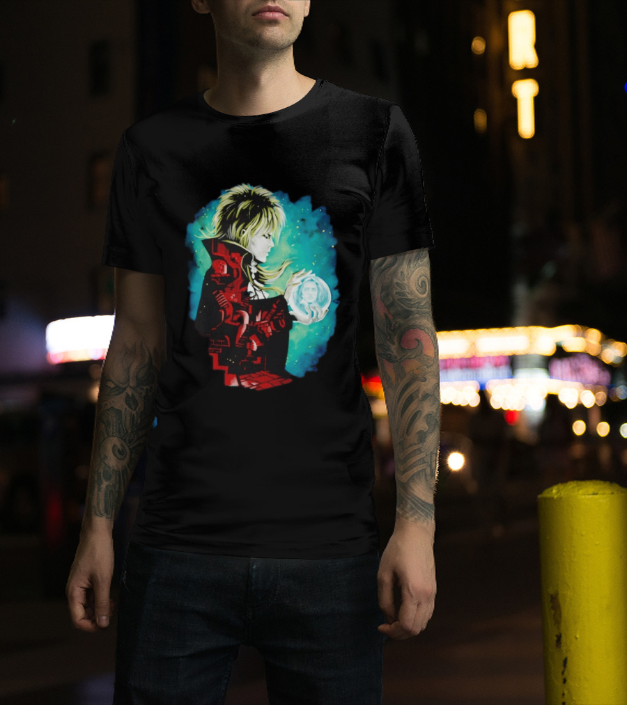 Labyrinth Jareth And Sarah Magic Orb T-Shirt
